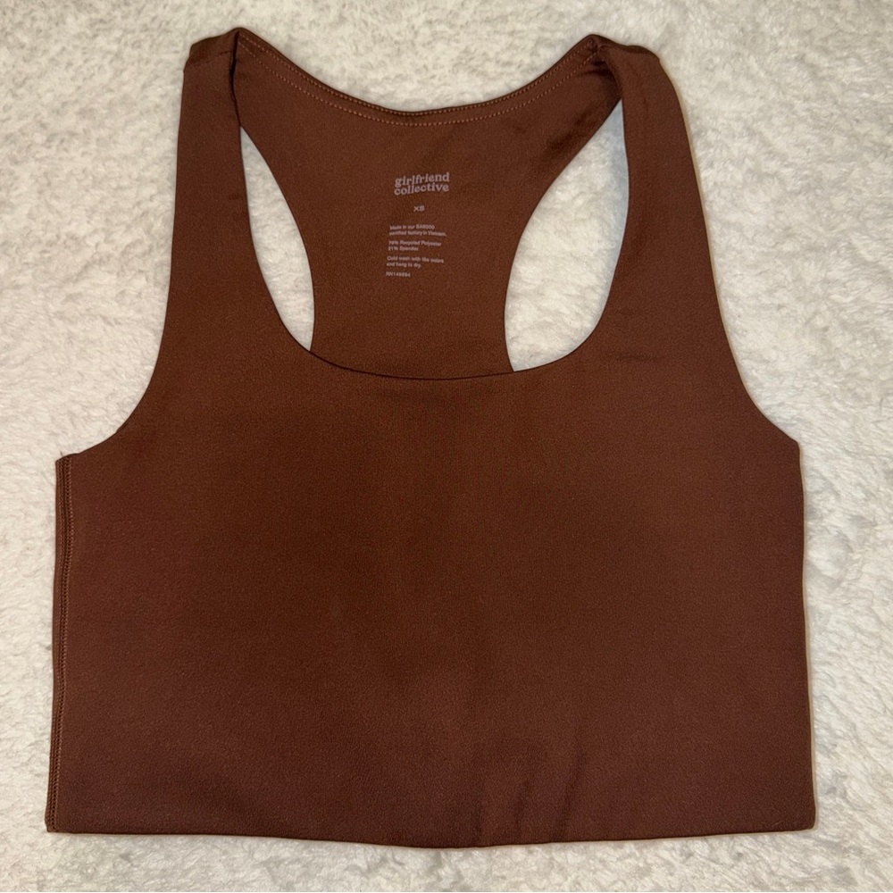 Girlfriend Collective paloma racerback bra